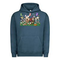 Easter Cow Urban Hoodie | Teevron