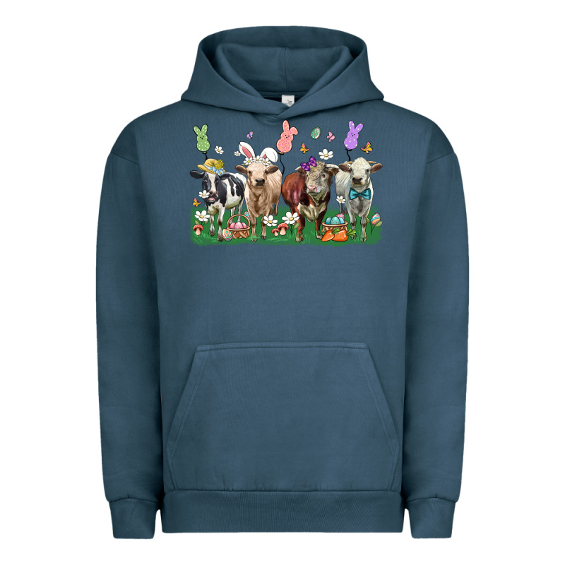 Easter Cow Urban Hoodie by LillyAllenDesigns | Teevron