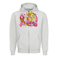Dove Grey breast cancer go fight cure softball Zipper Hoodie - JahusDesignShop