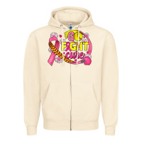 Sandshell breast cancer go fight cure softball Zipper Hoodie - JahusDesignShop