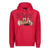 Cardinal nativity Premium Hoodie - MaliasSmallBusiness