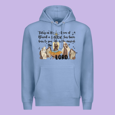 Nativity Premium Hoodie Designed By Maliassmallbusiness
