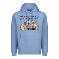 Colony Blue nativity Premium Hoodie - MaliasSmallBusiness