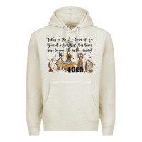 Oatmeal Heather nativity Premium Hoodie - MaliasSmallBusiness