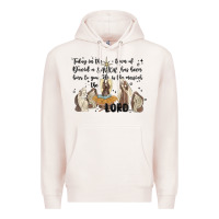 Pale Pink nativity Premium Hoodie - MaliasSmallBusiness