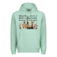 Seafoam nativity Premium Hoodie - MaliasSmallBusiness
