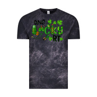 Cloud Black One Lucky Respiratory Terapist Vintage Tee - RanaPortraitStore