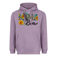Lavender blue mama bear with cute bear Heavyweight Hoodie - Artiststas