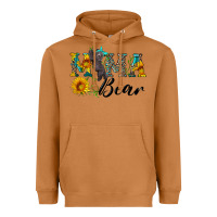 Meerkat blue mama bear with cute bear Heavyweight Hoodie - Artiststas
