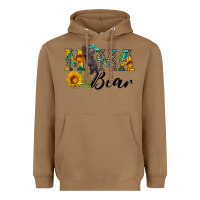 Toasted Coconut blue mama bear with cute bear Heavyweight Hoodie - Artiststas