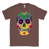 Chestnut sugar skull Classic Tee - FaDigitalArtStudio