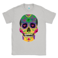 Moon Dust sugar skull Classic Tee - FaDigitalArtStudio
