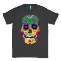 Smoke sugar skull Classic Tee - FaDigitalArtStudio