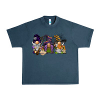 Midnight Navy halloween gnomies Urban Heavy Tee - BarkalooDesign