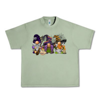 Oil Green halloween gnomies Urban Heavy Tee - BarkalooDesign