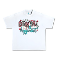 White dental hygienist Urban Heavy Tee - Zillion Design Studio