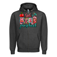 Charcoal Heather little miss preschool Zipper Hoodie - AdoDesignShop