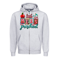 Heather Grey little miss preschool Zipper Hoodie - AdoDesignShop