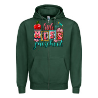 Sports Green little miss preschool Zipper Hoodie - AdoDesignShop