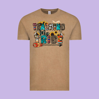 Teaching My Tribe Vintage Tee Designed By Zillion Design Studio
