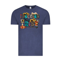 Vintage Denim teaching my tribe Vintage Tee - Zillion Design Studio