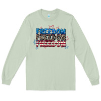 Matcha Freedom freedom freedom 4th of july Long Sleeve Tee - CowGirlArtShop