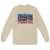 Mushroom Freedom freedom freedom 4th of july Long Sleeve Tee - CowGirlArtShop