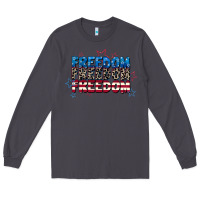 Smoke Freedom freedom freedom 4th of july Long Sleeve Tee - CowGirlArtShop