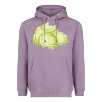 Lavender tennis patch Heavyweight Hoodie - AdoDesignShop
