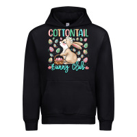 Black cottontail bunny club Urban Hoodie - LillyAllenDesigns