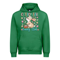 Emerald cottontail bunny club Urban Hoodie - LillyAllenDesigns