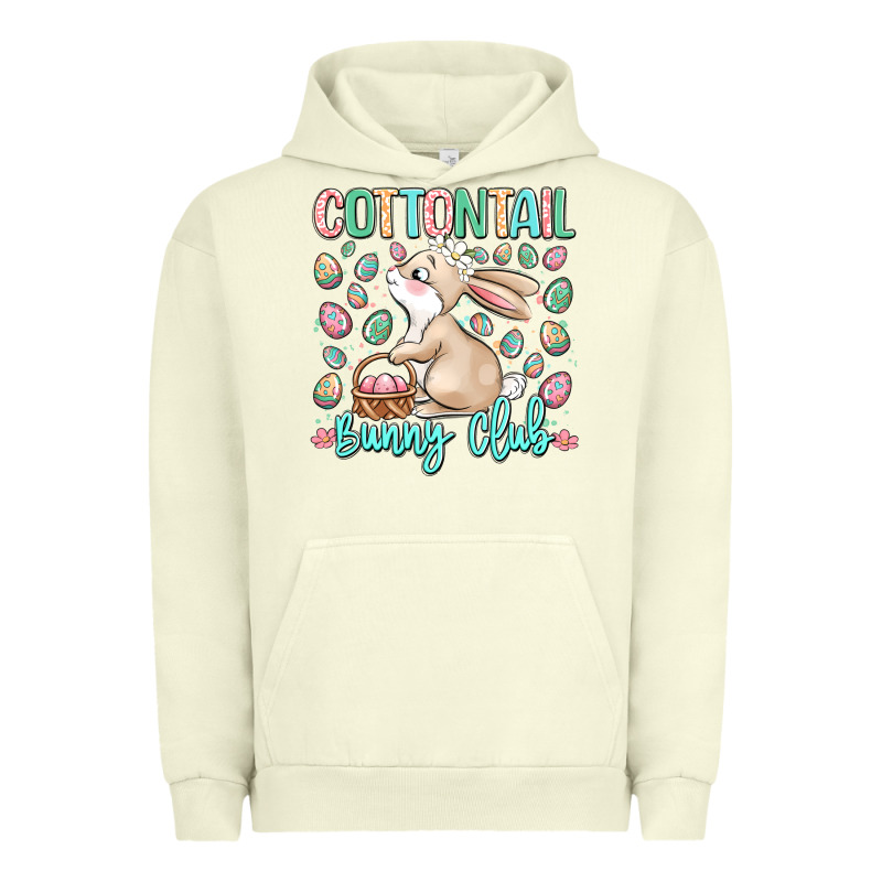 Cottontail Bunny Club Urban Hoodie by LillyAllenDesigns | Teevron