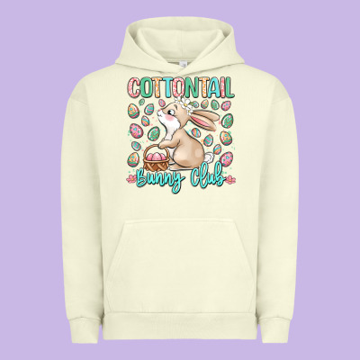 Cottontail Bunny Club Urban Hoodie Designed By Lillyallendesigns
