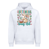 White cottontail bunny club Urban Hoodie - LillyAllenDesigns