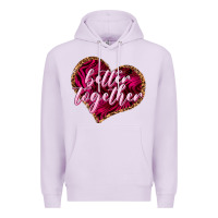 Lilac better together Premium Hoodie - NancyCooperArtShop