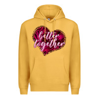 Mustard better together Premium Hoodie - NancyCooperArtShop