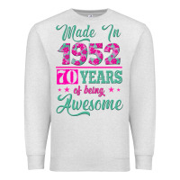Oatmeal Heather made in 1952, 70 years of being awesome kopya Premium Sweatshirt - Jasminsmagicworld