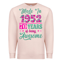 Pale Pink made in 1952, 70 years of being awesome kopya Premium Sweatshirt - Jasminsmagicworld
