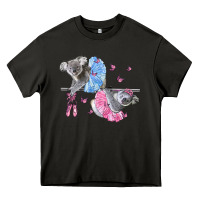 Asphalt Koalas With Tutu Heavy Core Tee - LillyAllenDesigns