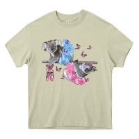 Mossy Koalas With Tutu Heavy Core Tee - LillyAllenDesigns