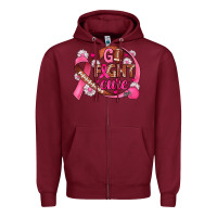 Burgundy breast cancer go fight cure football Zipper Hoodie - JahusDesignShop