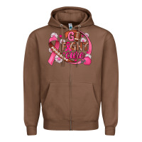 Chestnut breast cancer go fight cure football Zipper Hoodie - JahusDesignShop