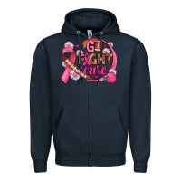 Navy breast cancer go fight cure football Zipper Hoodie - JahusDesignShop