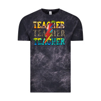 Cloud Black teacher teacher Vintage Tee - Zillion Design Studio