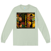 Matcha juneteenth tumbler Long Sleeve Tee - HRA Design Shop