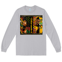 Moon Dust juneteenth tumbler Long Sleeve Tee - HRA Design Shop