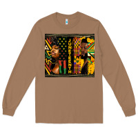 Toasted Coconut juneteenth tumbler Long Sleeve Tee - HRA Design Shop