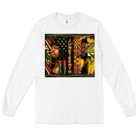 White juneteenth tumbler Long Sleeve Tee - HRA Design Shop