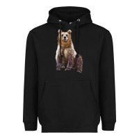 Black bear Heavyweight Hoodie - Artiststas