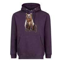 Plum bear Heavyweight Hoodie - Artiststas